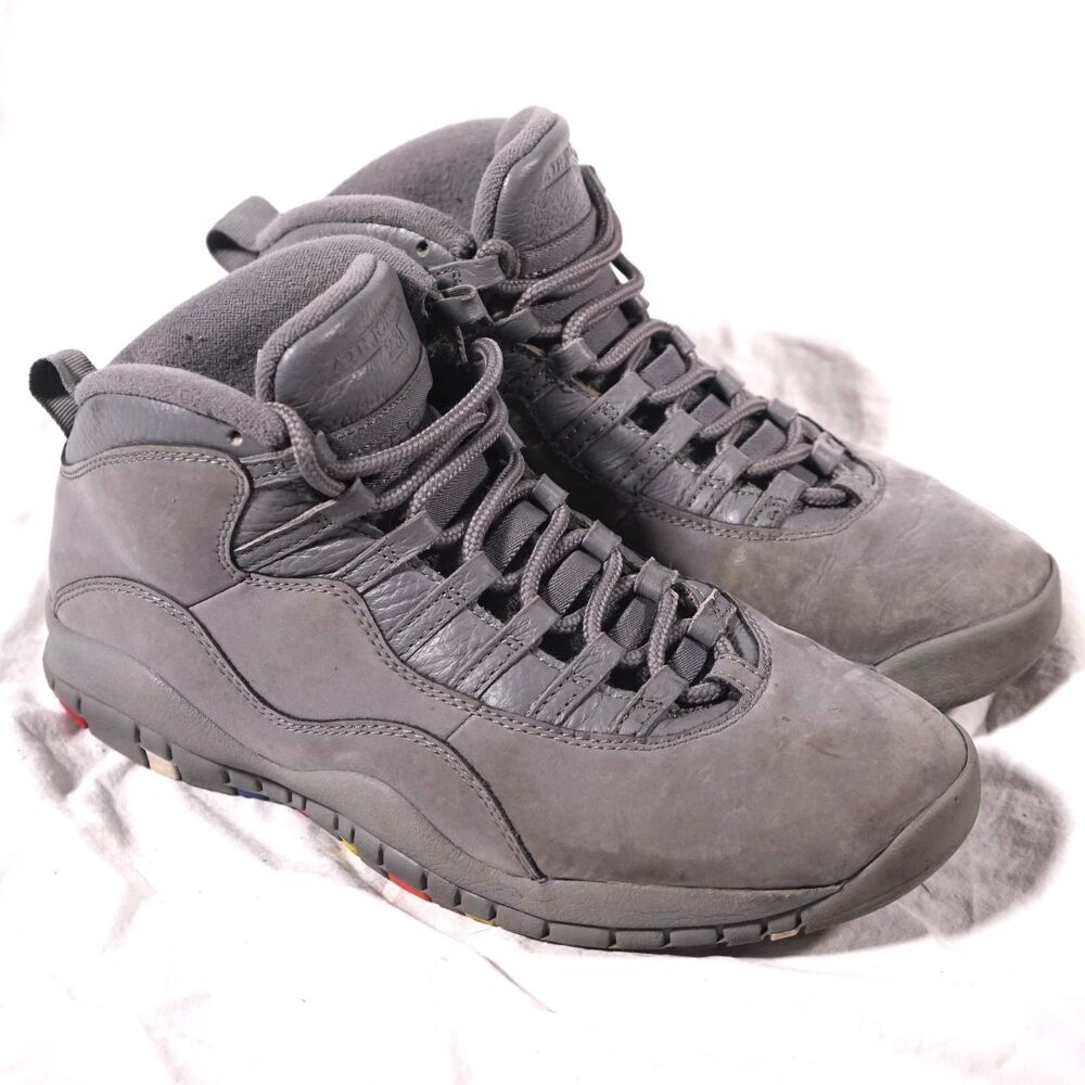 Size 9.5 - Air Jordan 10 Retro 2018 Cool Grey
